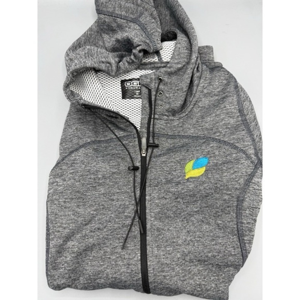 Ogio Endurance Ladies Full Zip Jacket M Diesel Grey Reflective Details